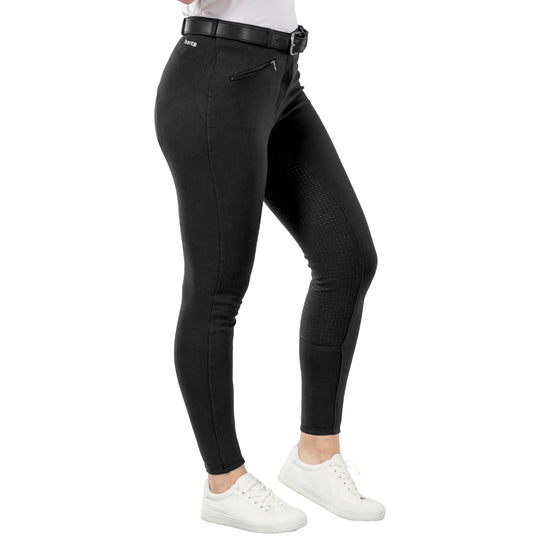 Horze Active Womens Silicone Full Seat Breeches image 