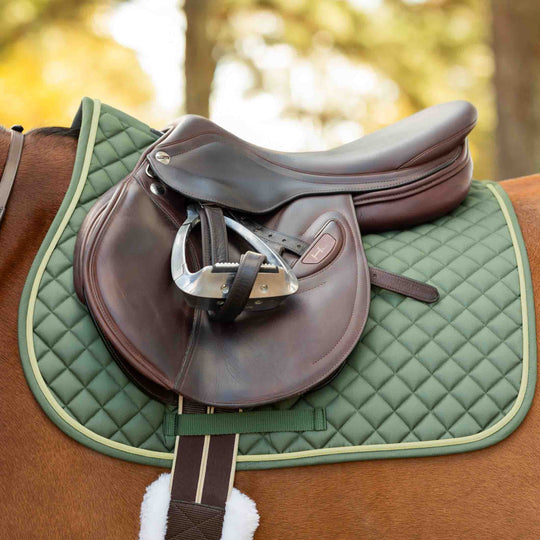 Equinavia Voss All Purpose Saddle Pad and Bonnet Set image 