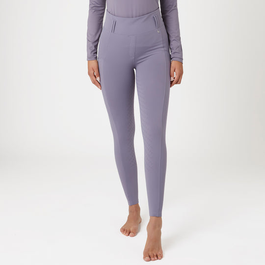 Horze Everly Womens Full Seat Winter Riding Tights image 