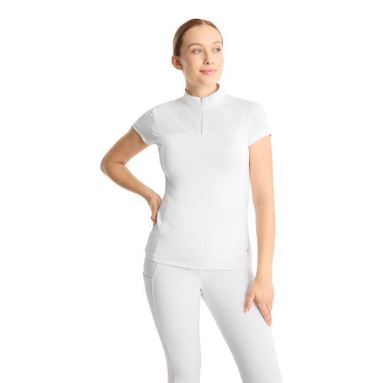 Horze Louisa Womens Mesh Short Sleeve Show Shirt image 