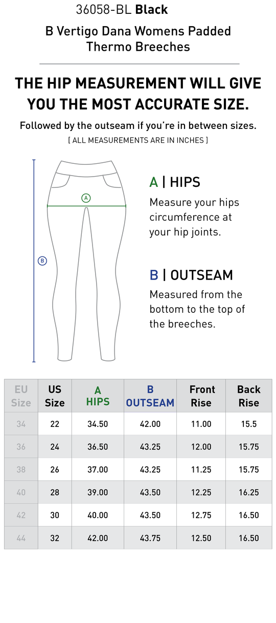 Size chart: Women&