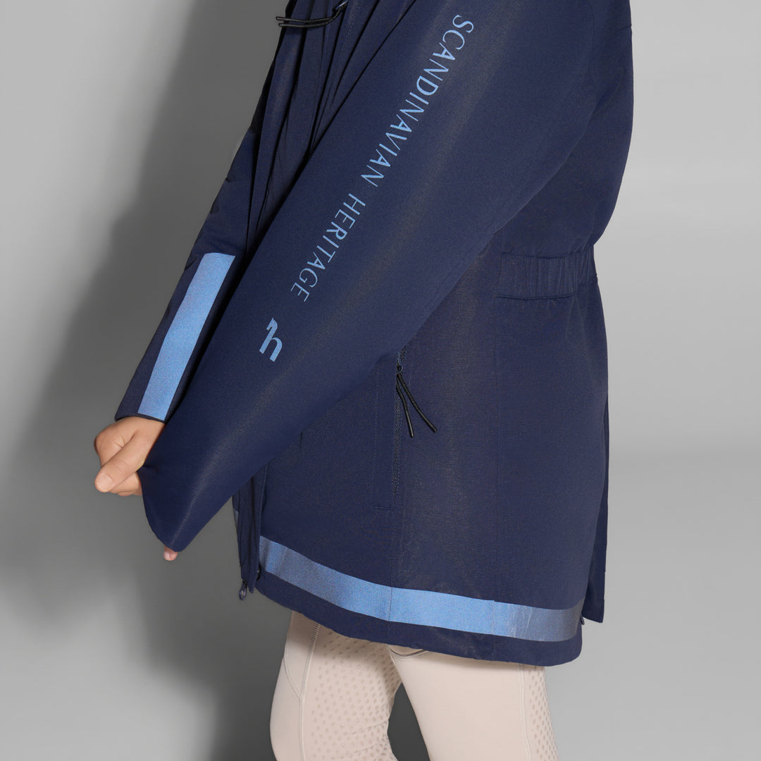 Horze Jessie Kids Waterproof Winter Riding Jacket image 