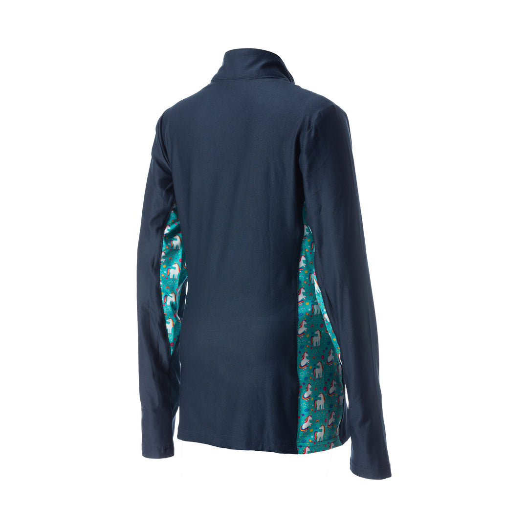 Equinavia Lena Kids Long Sleeve Quarter Zip Shirt image 