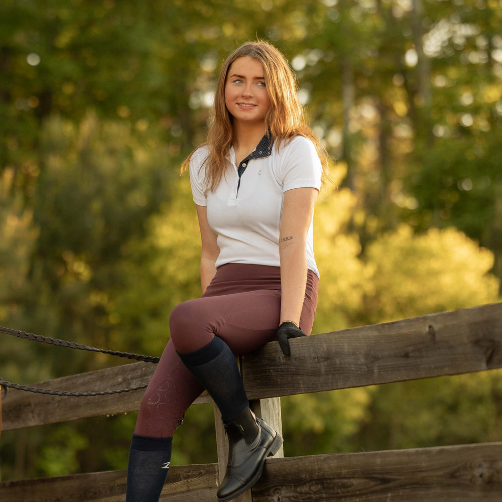 Horze Gillian Womens Silicone Full Seat Tights image #2