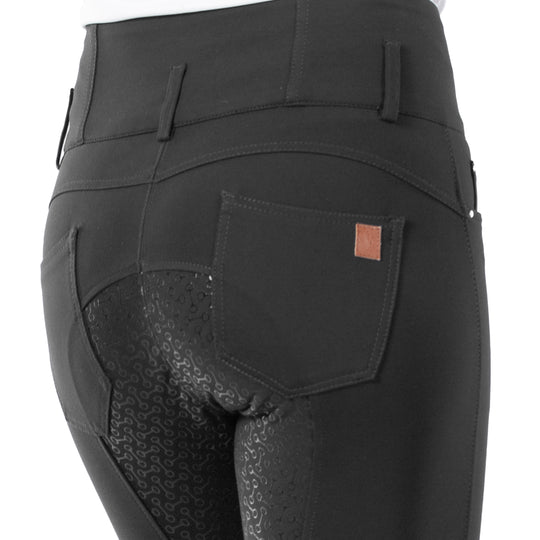 Horze Tara Womens High Waist Silicone Full Seat Breeches image 