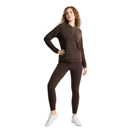 B Vertigo Kareina Womens Ultra Soft Half Zip Sweater image 