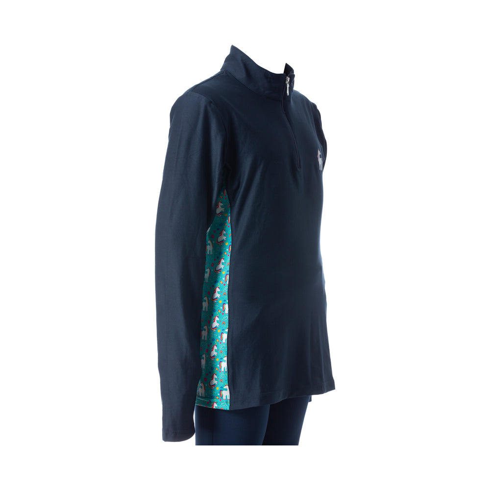 Equinavia Lena Kids Long Sleeve Quarter Zip Shirt image #2