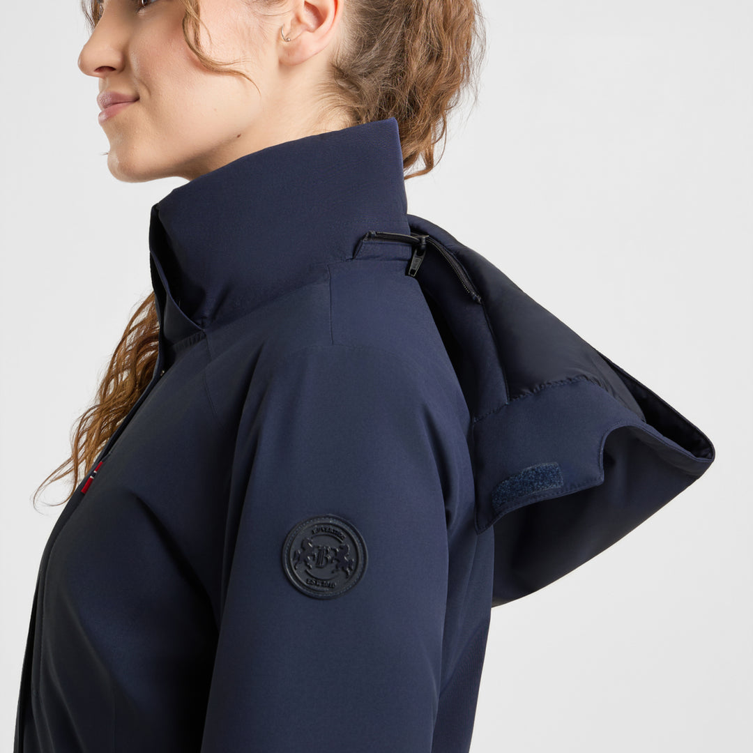 B Vertigo Astoria Womens Heated Long Riding Jacket image 