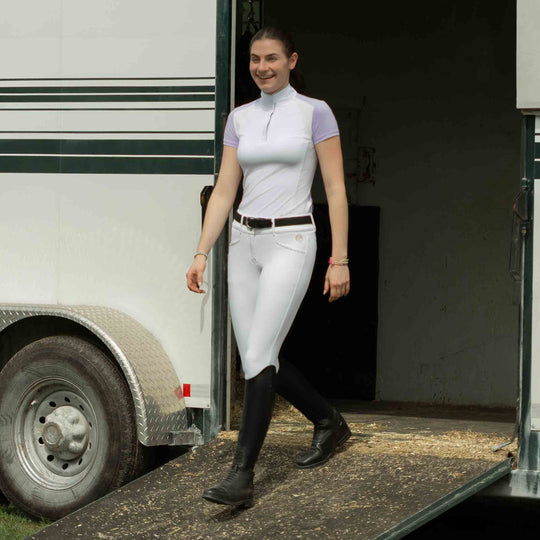 Equinavia Victoria Womens Silicone Knee Patch Breeches image 