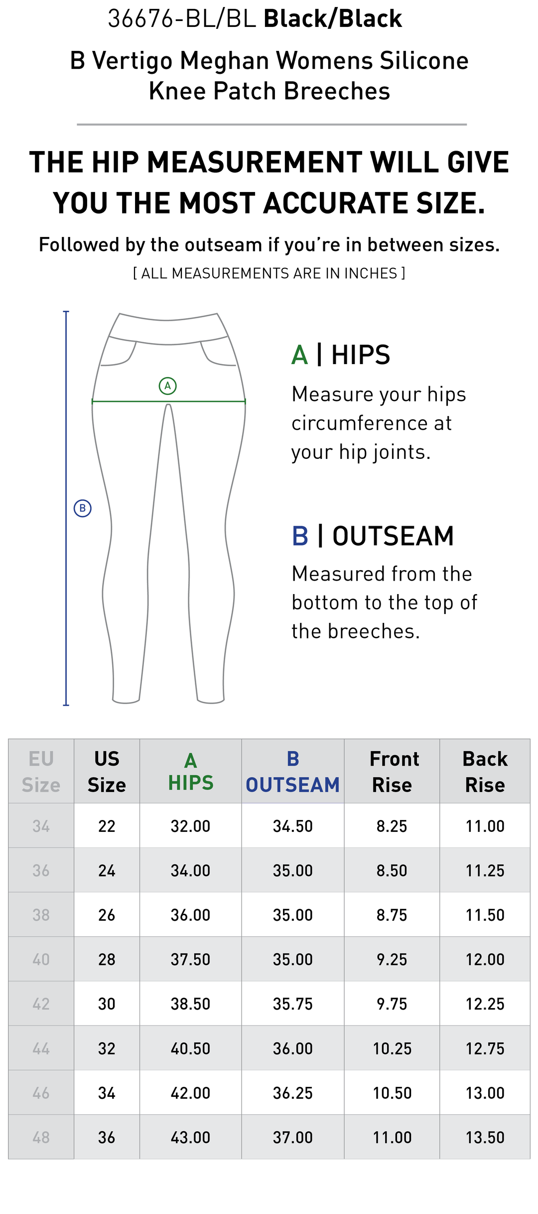 Size chart: Women&