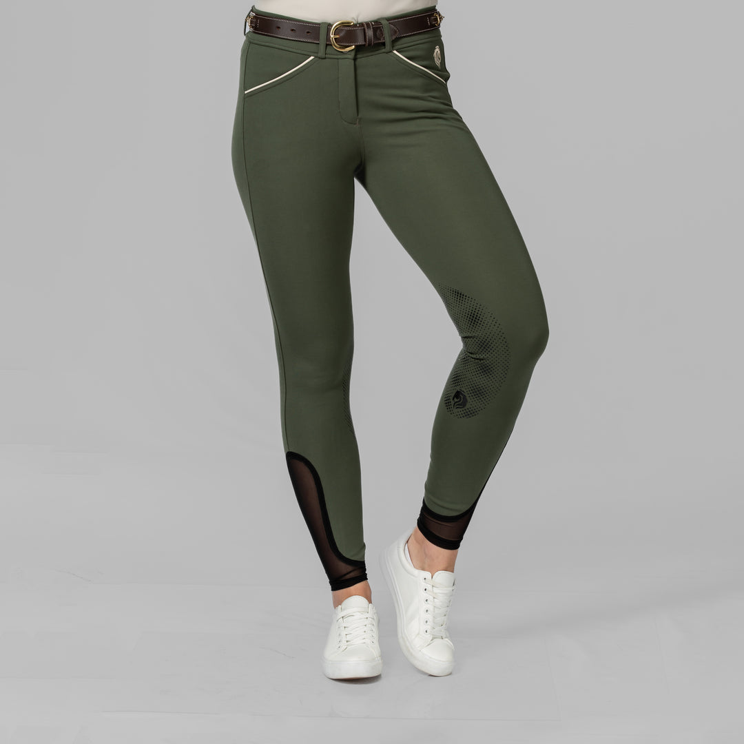 Equinavia Astrid Womens Silicone Knee Patch Breeches image 