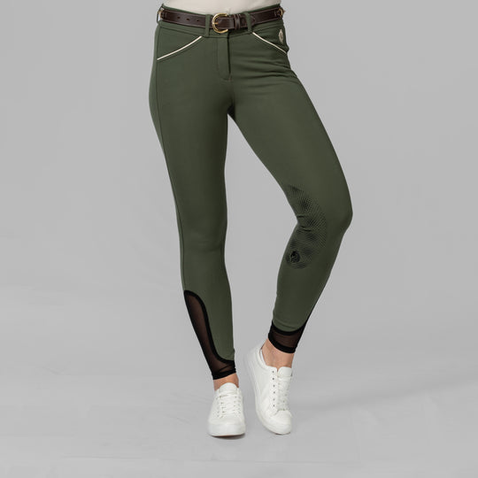 Equinavia Astrid Womens Silicone Knee Patch Breeches image 