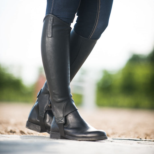 Horze Desta Synthetic Half Chaps image 