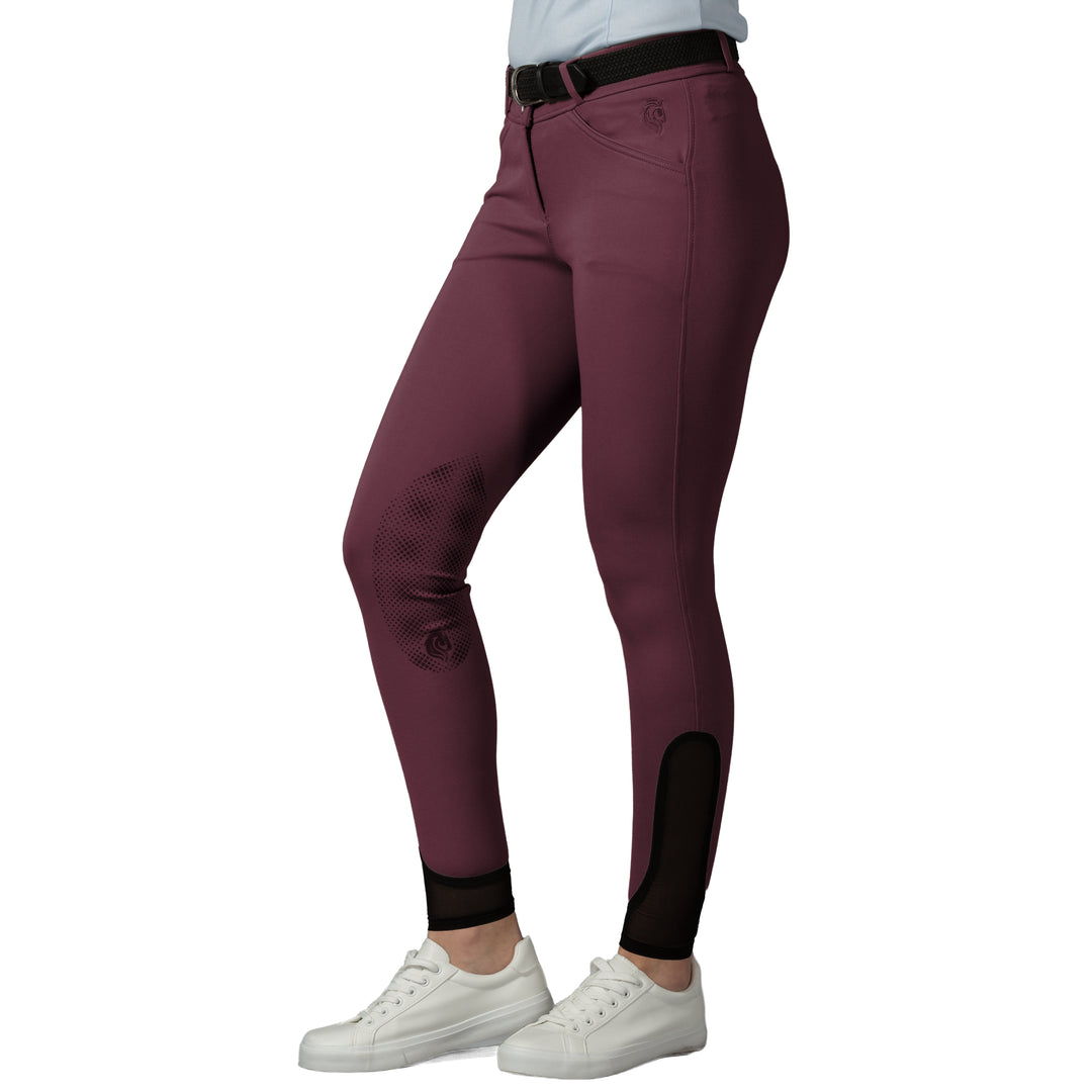 Equinavia Astrid Womens Silicone Knee Patch Breeches image #1