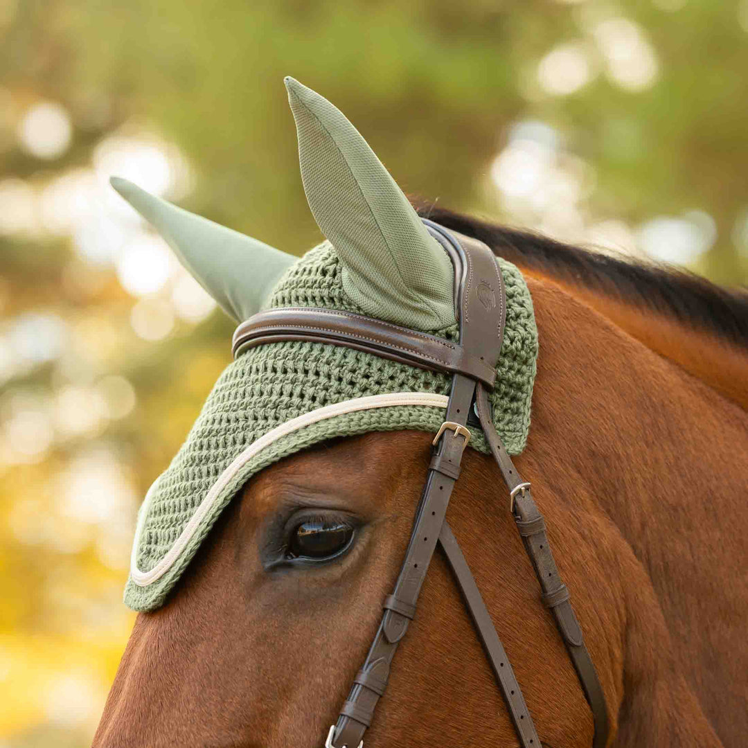 Equinavia Voss All Purpose Saddle Pad and Bonnet Set image 