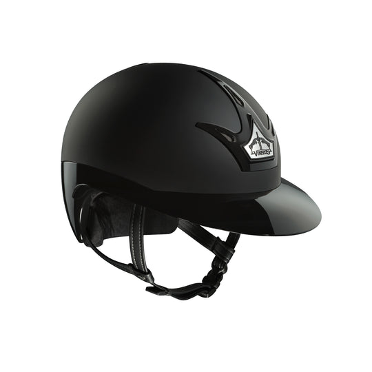 Veredus Vita GST Matte Riding Helmet with Wide Visor image 