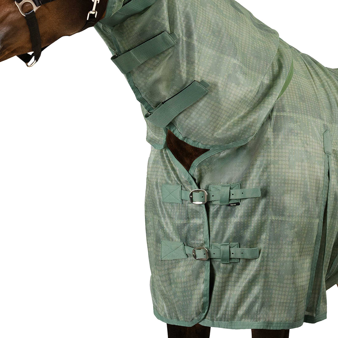 Horze Defense Combo Neck Fly Sheet image 