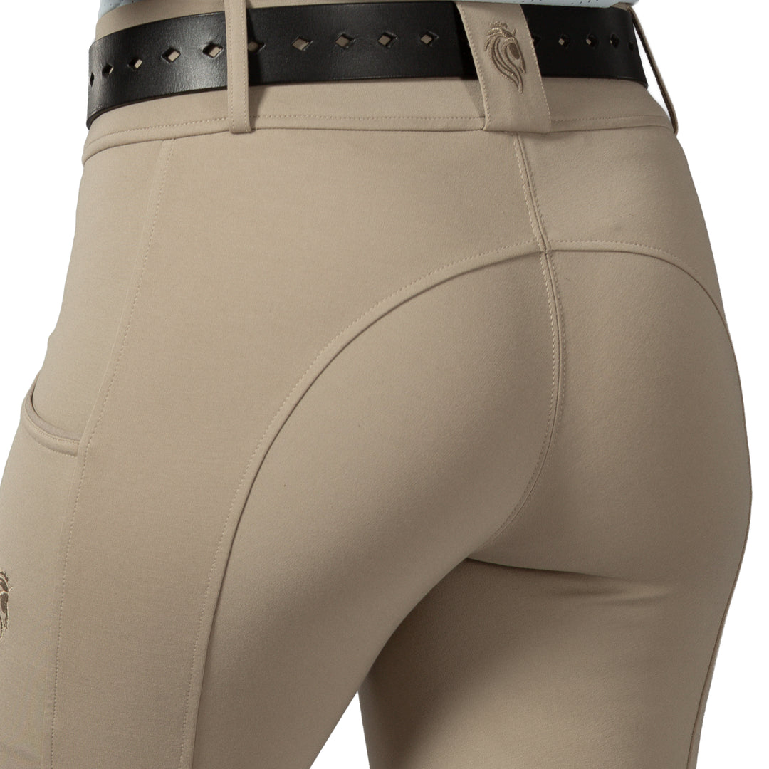 Equinavia Astrid Womens Pull On Knee Patch Breeches image 