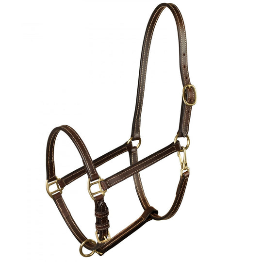 Horze Fremont Leather Horse Halter image 
