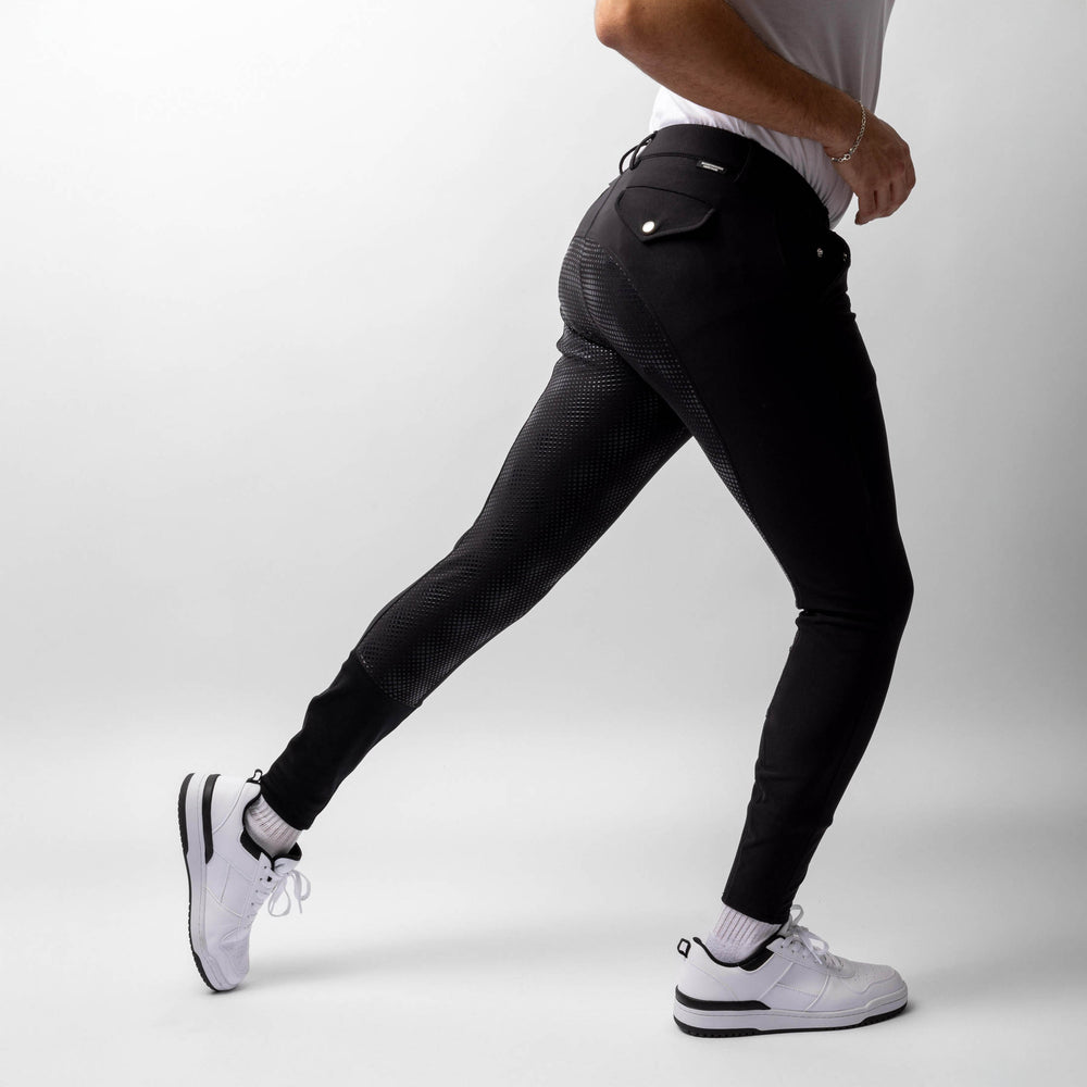 Horze Grand Prix Mens Silicone Grip Full Seat Breeches image #2