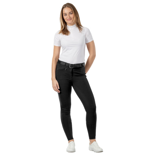Horze Active Womens Silicone Full Seat Breeches image 