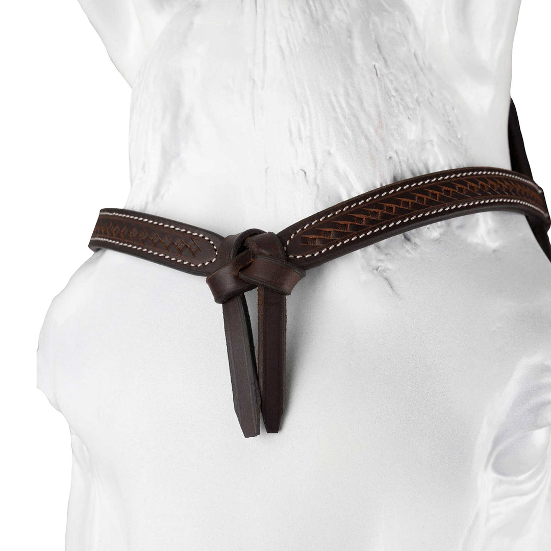 Horze Western Futurity Knot Headstall with Conchos image 