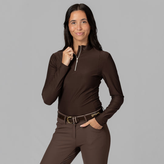 Equinavia Aurora Womens Long Sleeved Training Shirt image 