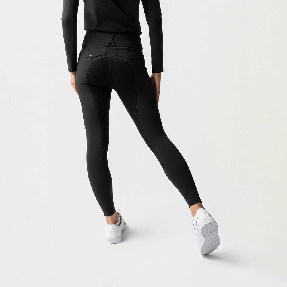 Horze Leonie Womens Full Seat Leather Breeches image #2