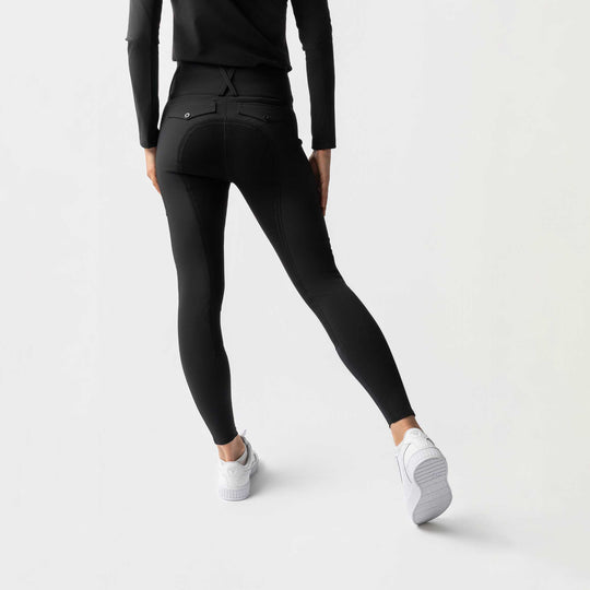 Horze Leonie Womens Full Seat Leather Breeches image 