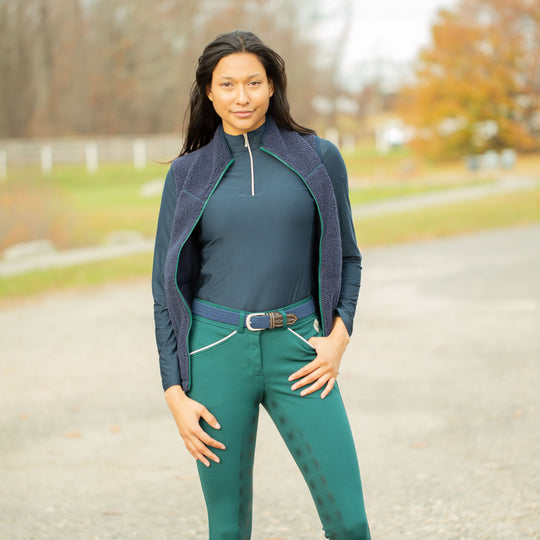 Equinavia Emma Womens Teddy Fleece Vest image 