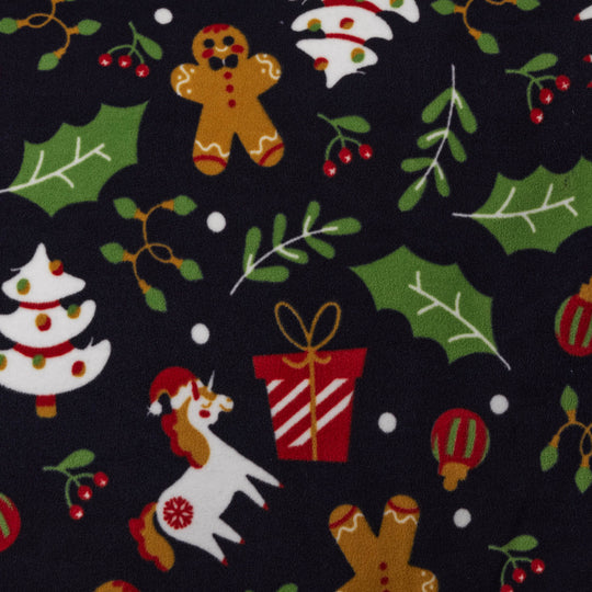Horze Santa Christmas Throw Blanket image 