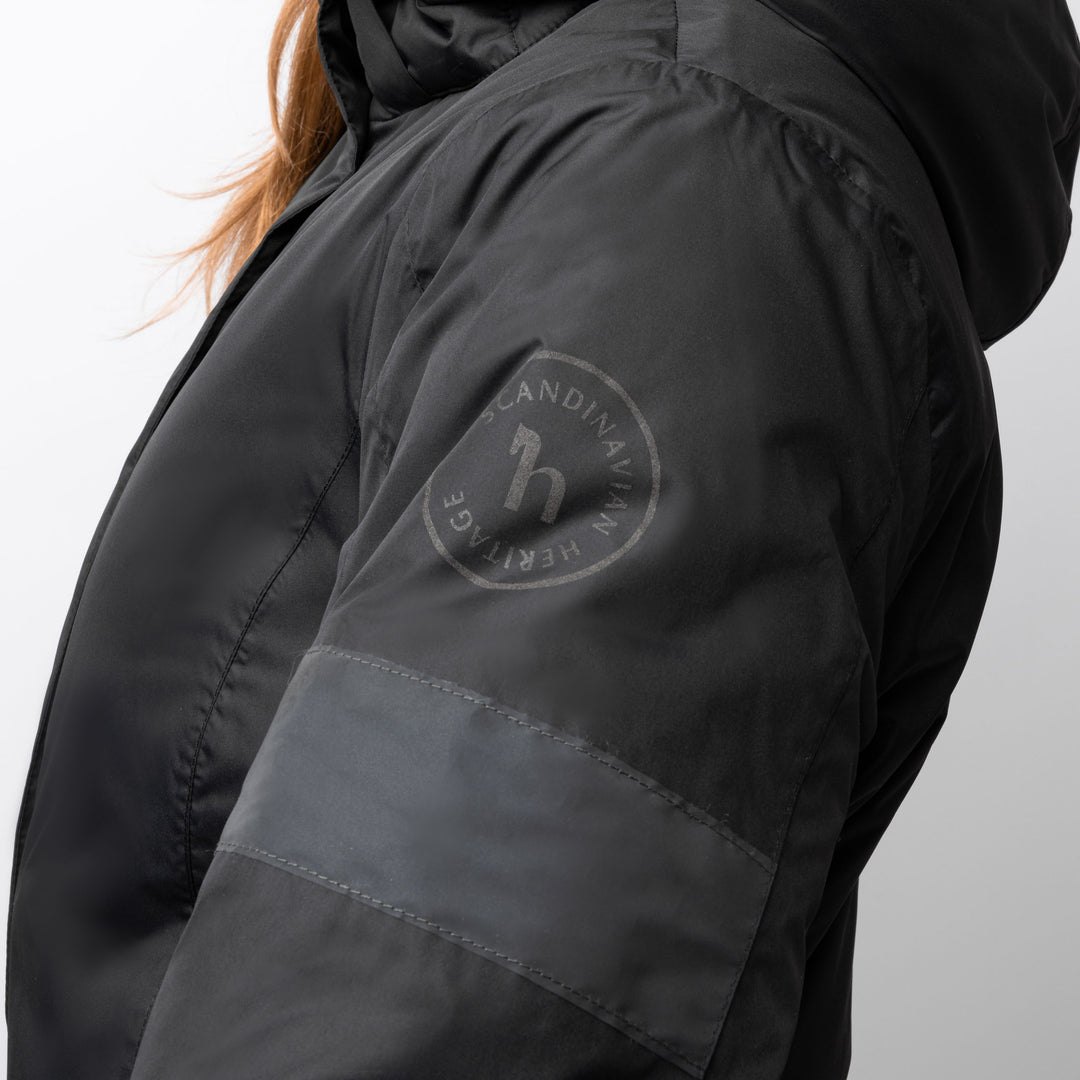Horze Annica Womens Waterproof Padded Riding Full Grip Overall image 