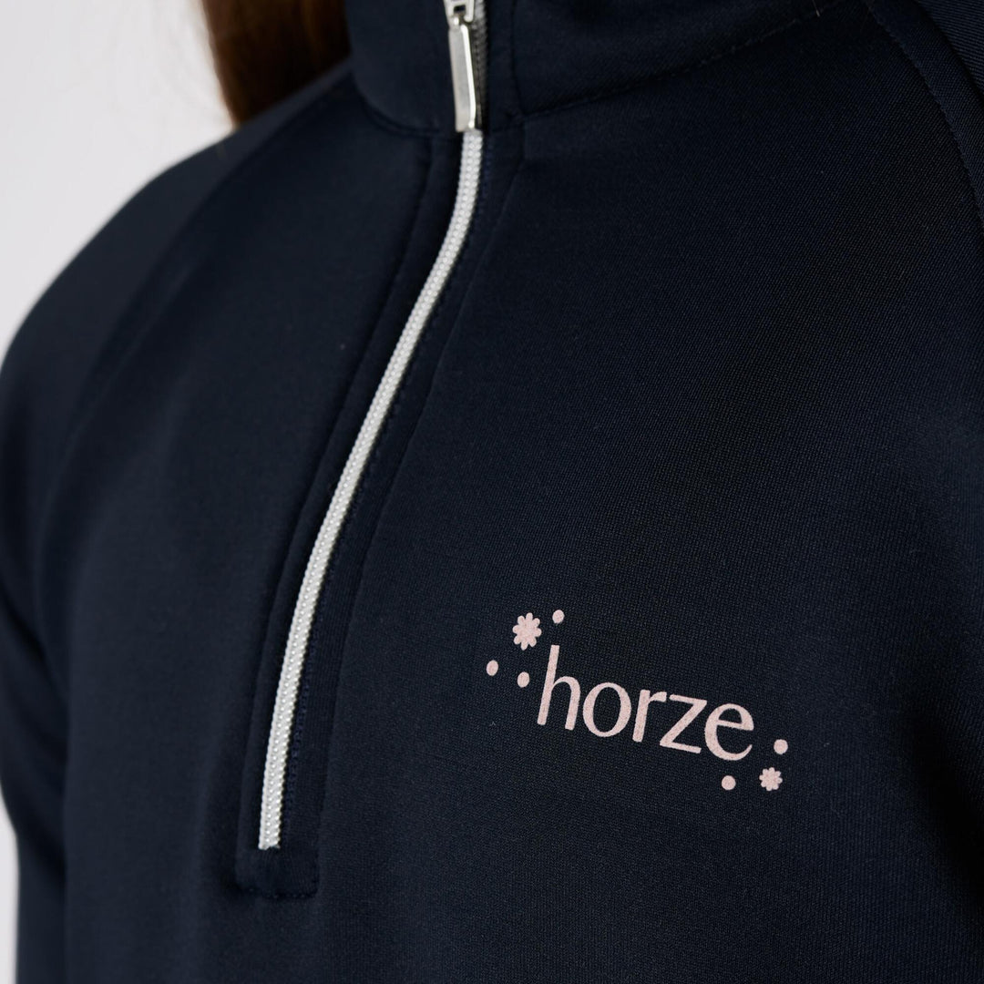 Horze Issi Kids Technical Long Sleeved Shirt image 