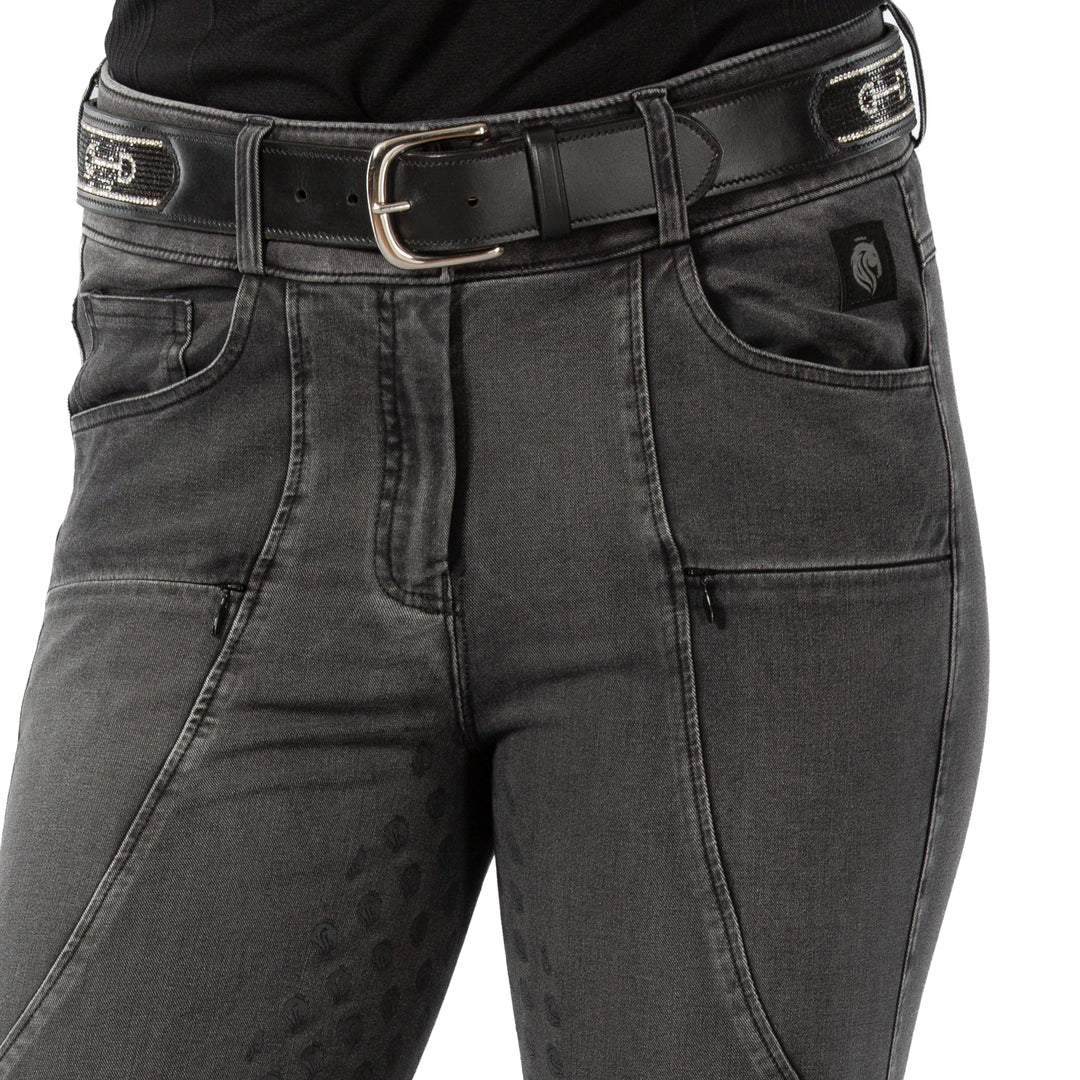 Equinavia Helena Womens Denim Full Seat Breeches image 