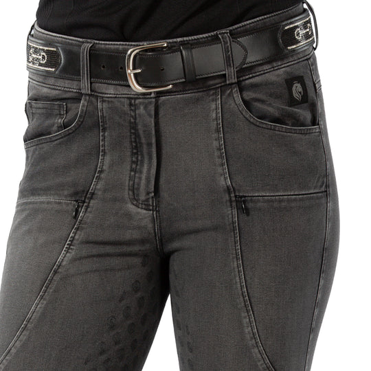 Equinavia Helena Womens Denim Full Seat Breeches image 