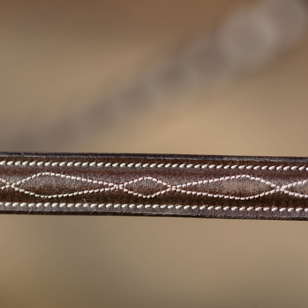 Equinavia Valkyrie Classic Wide Noseband Hunter Bridle with Reins image 