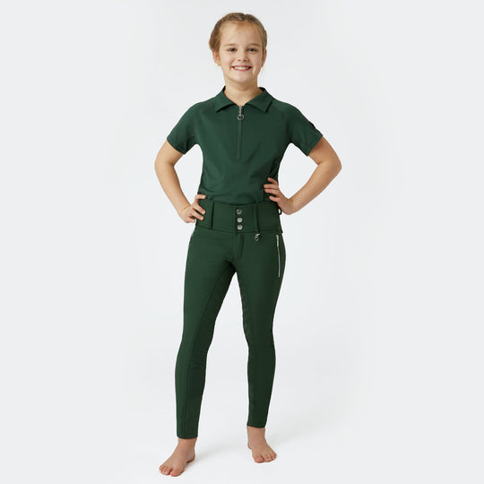 Horze Andrea JR Kids High Waist Full Grip Breeches image 