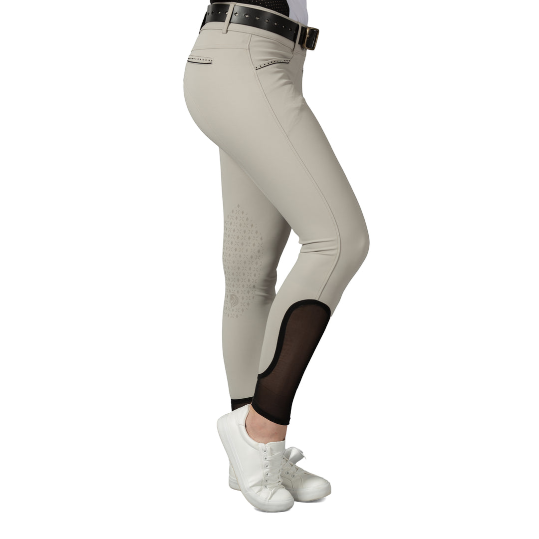 Equinavia Victoria Womens Silicone Knee Patch Breeches image 