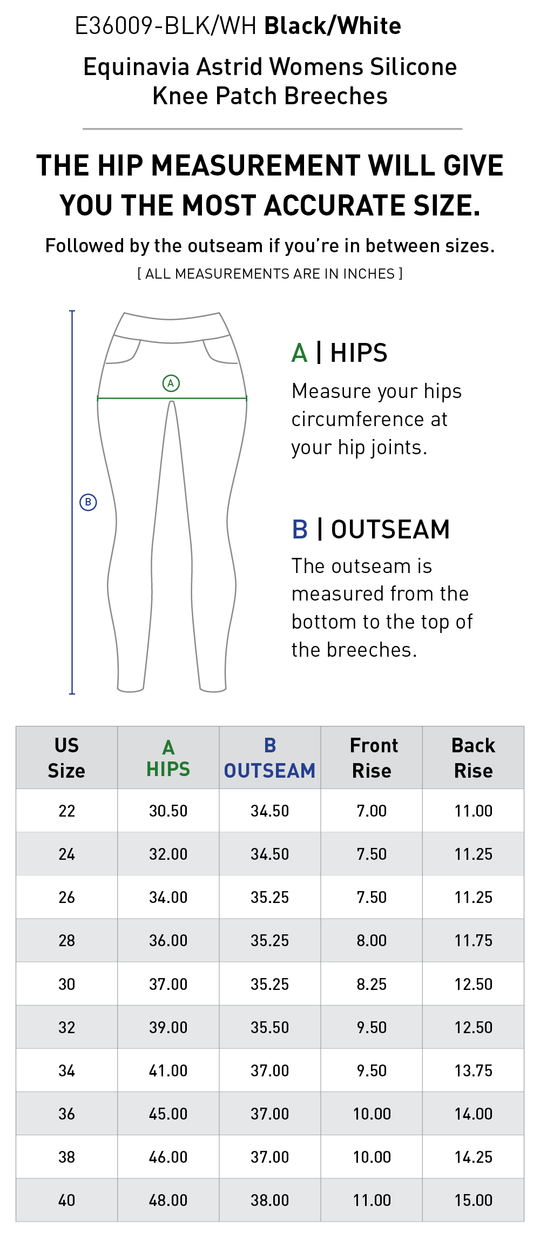 Size chart: Women&