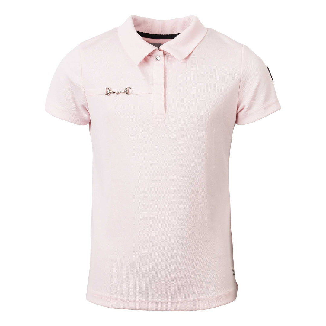 Horze Denise Kids Functional Short Sleeve Polo Shirt image 