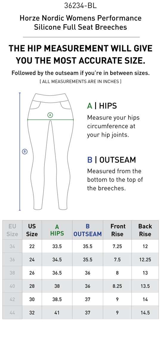 Size chart: Women&