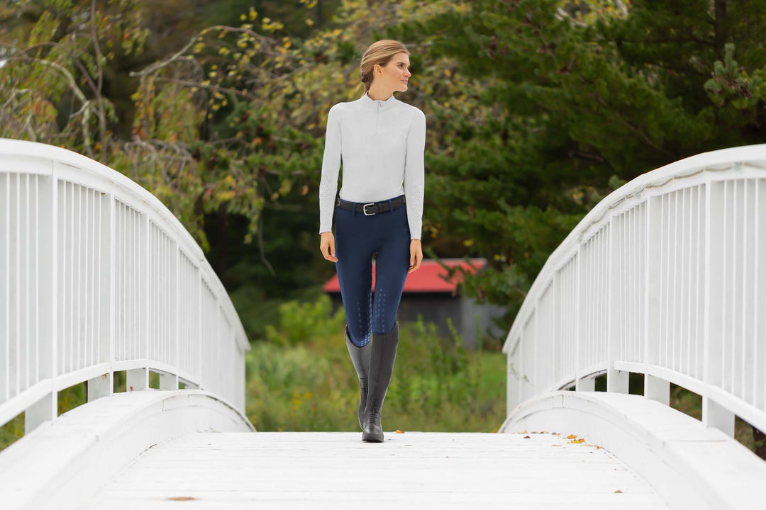 Equinavia Classic Womens Knee Patch Riding Tights image 
