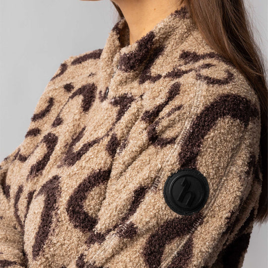 Horze Ariana Womens Teddy Fleece Jacket image 