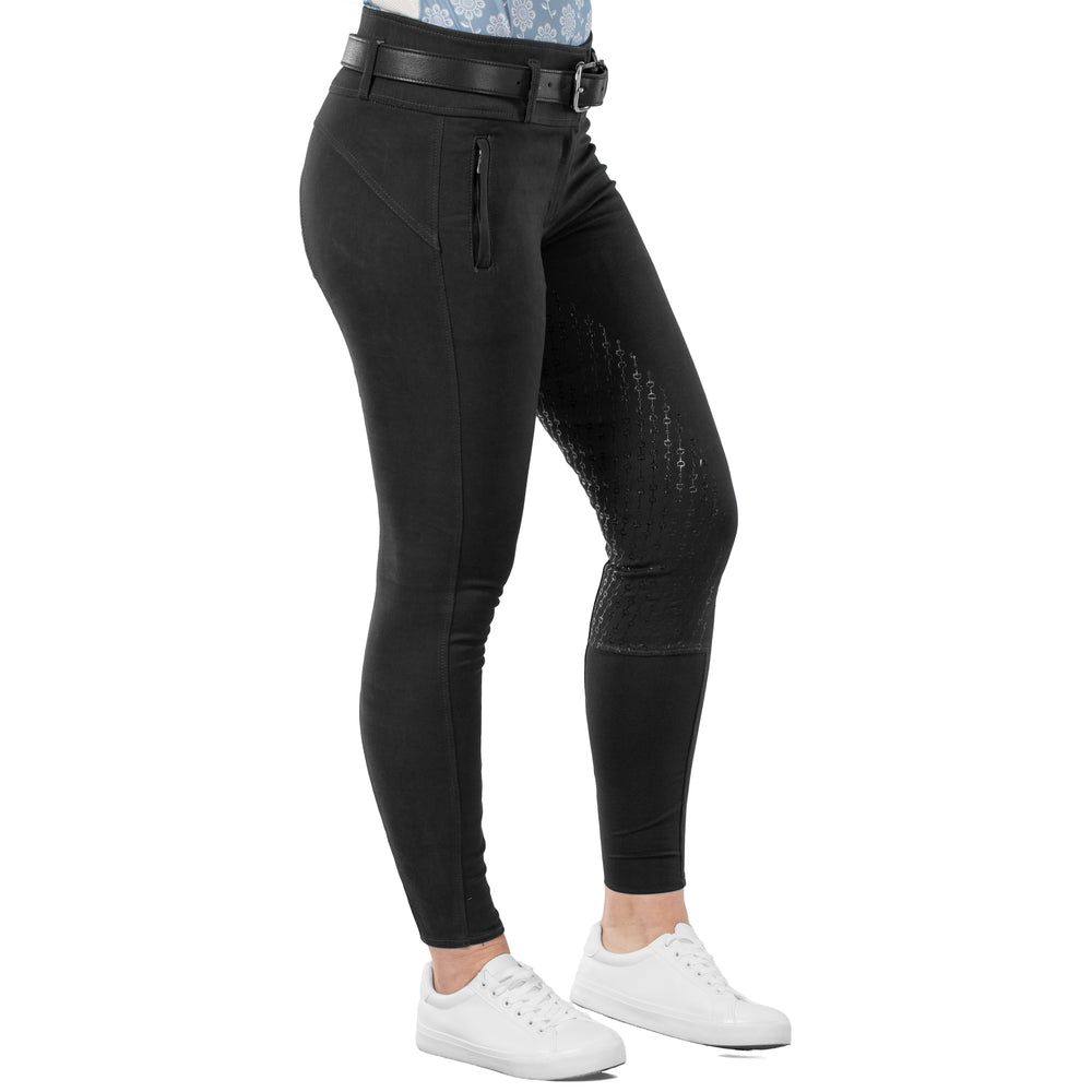 Horze Daniela Womens Silicone Full Seat Breeches image #2