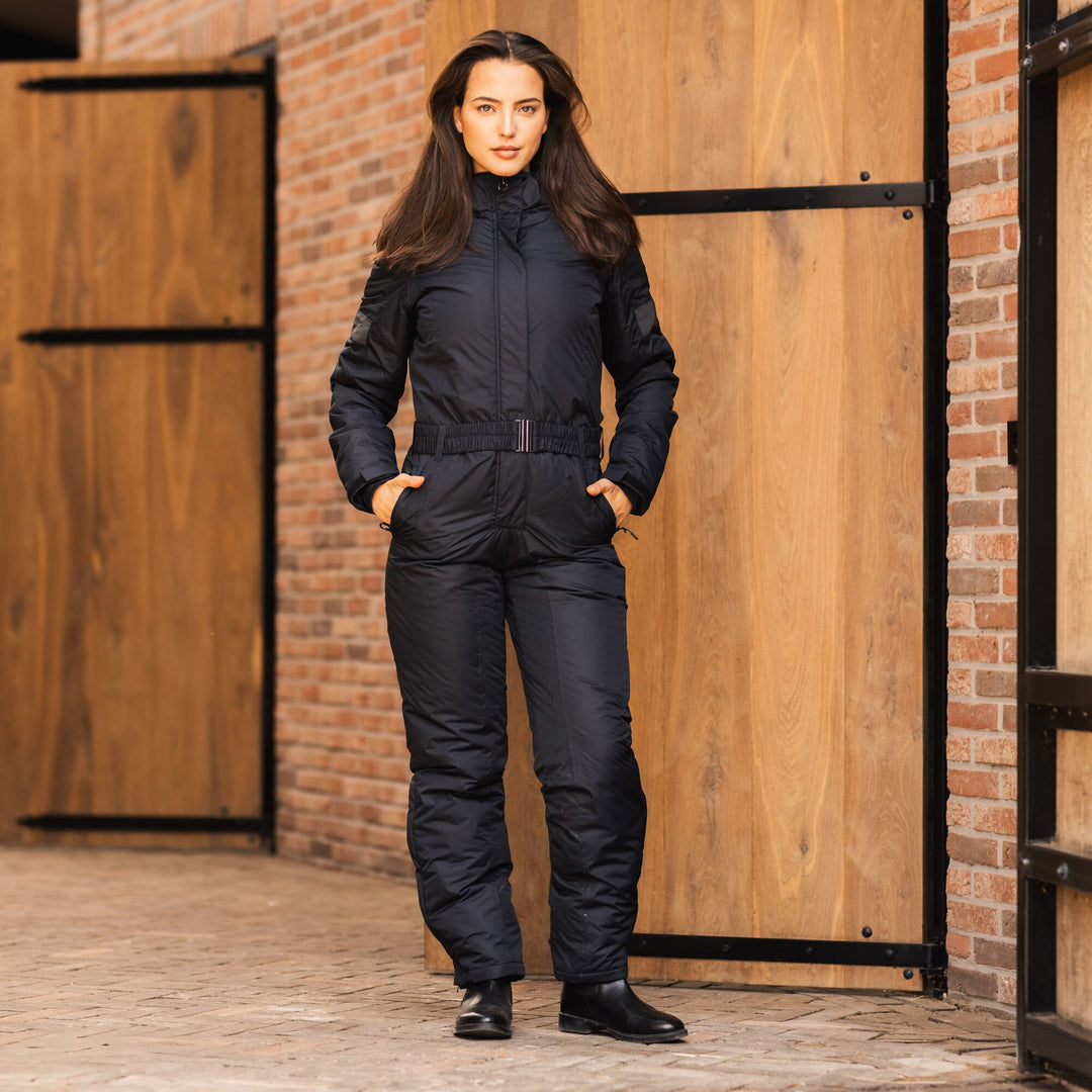 Horze Annica Womens Waterproof Padded Riding Full Grip Overall image 