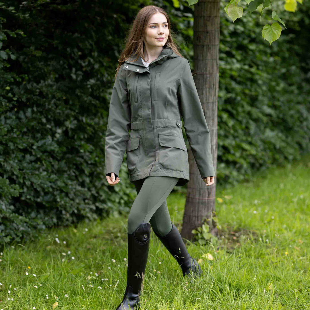 Horze Jadine Womens Waterproof Shell Jacket image 