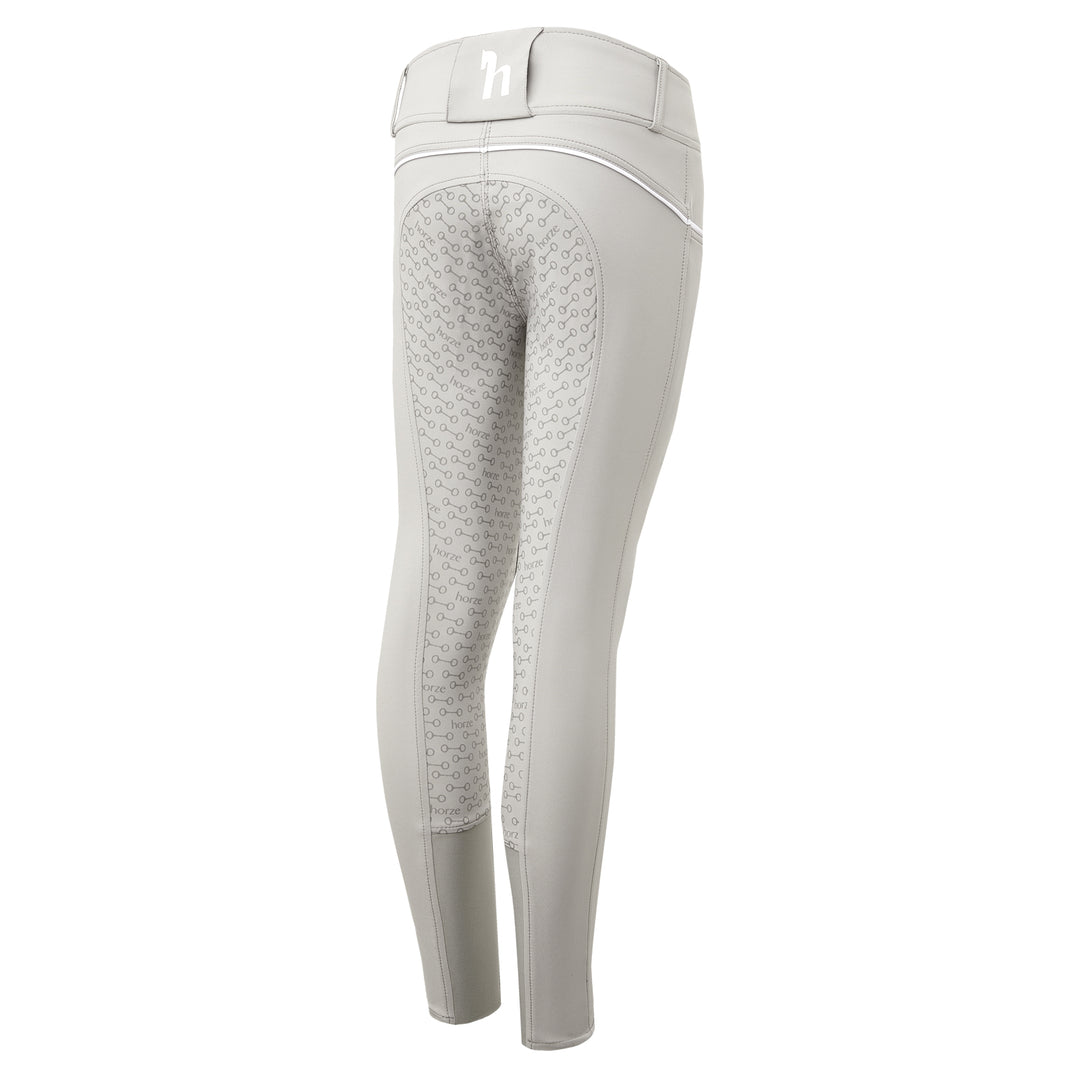 Horze Aubrey Kids High-Waist Breeches w/ Silicone Full Grip image #1