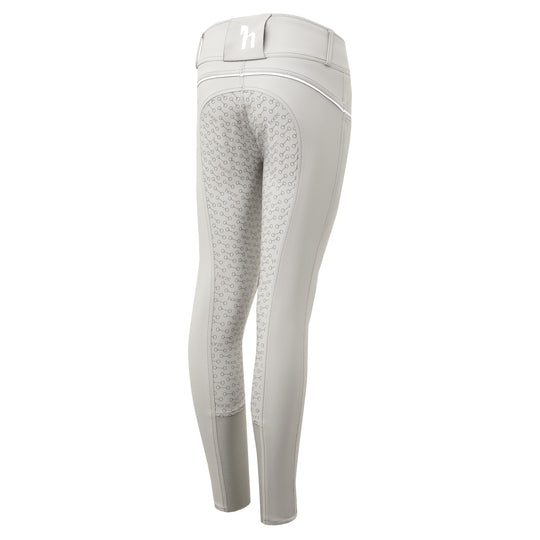 Horze Aubrey Kids High-Waist Breeches w/ Silicone Full Grip image 
