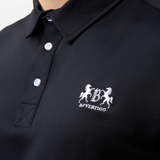 B Vertigo Flynn Mens Technical Polo Shirt image 