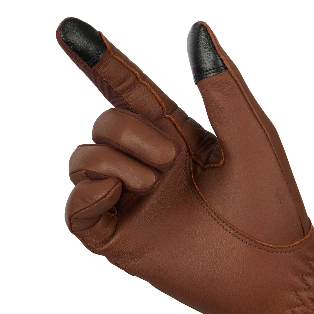 Horze Dakota Western Leather Gloves image 